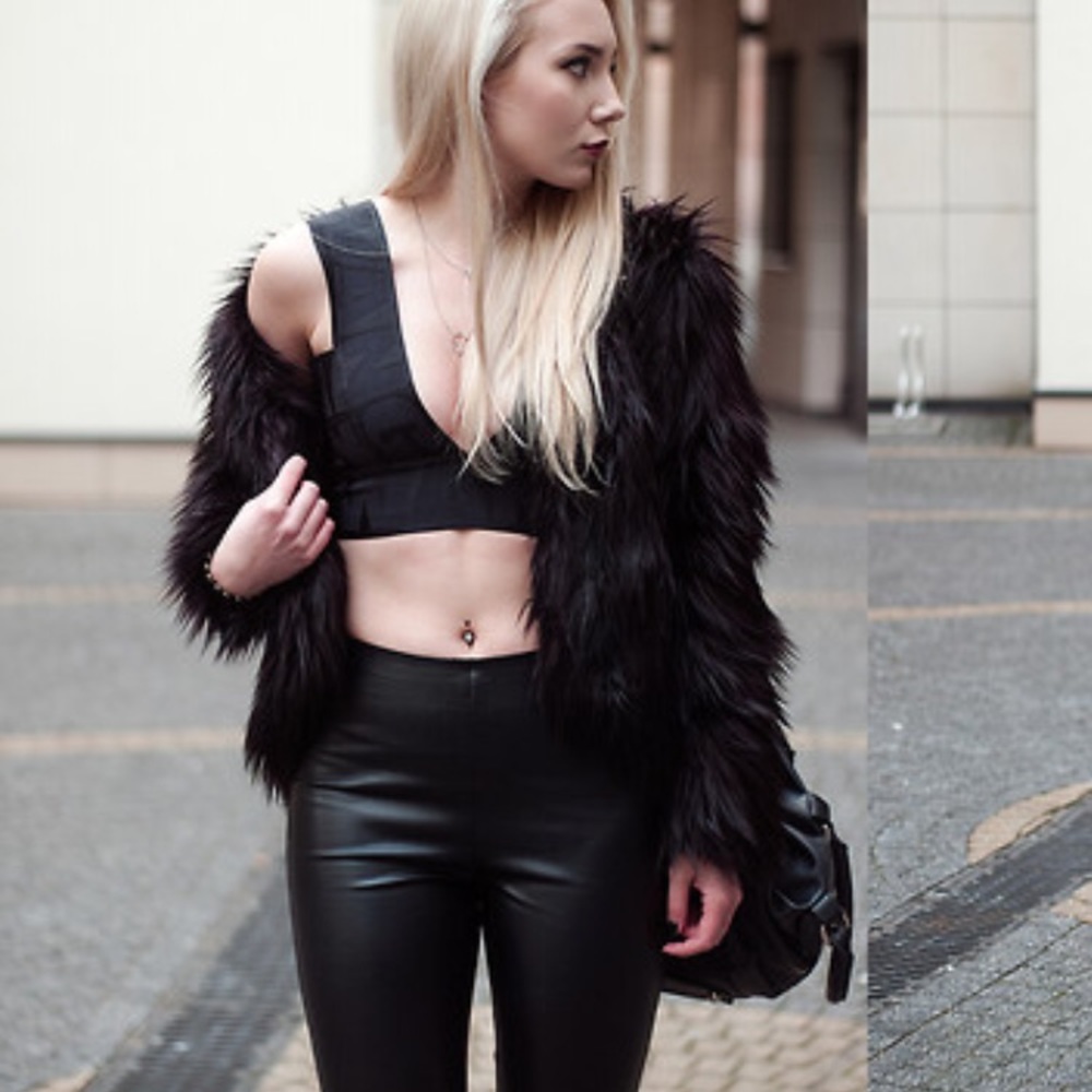 Alexander Wang x H&M bandage bustier/bra/top, XS